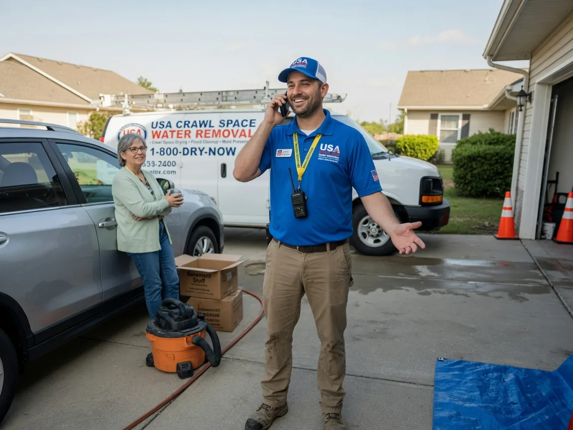 Crawl Space Water Removal Lincolnton, NC FAQs